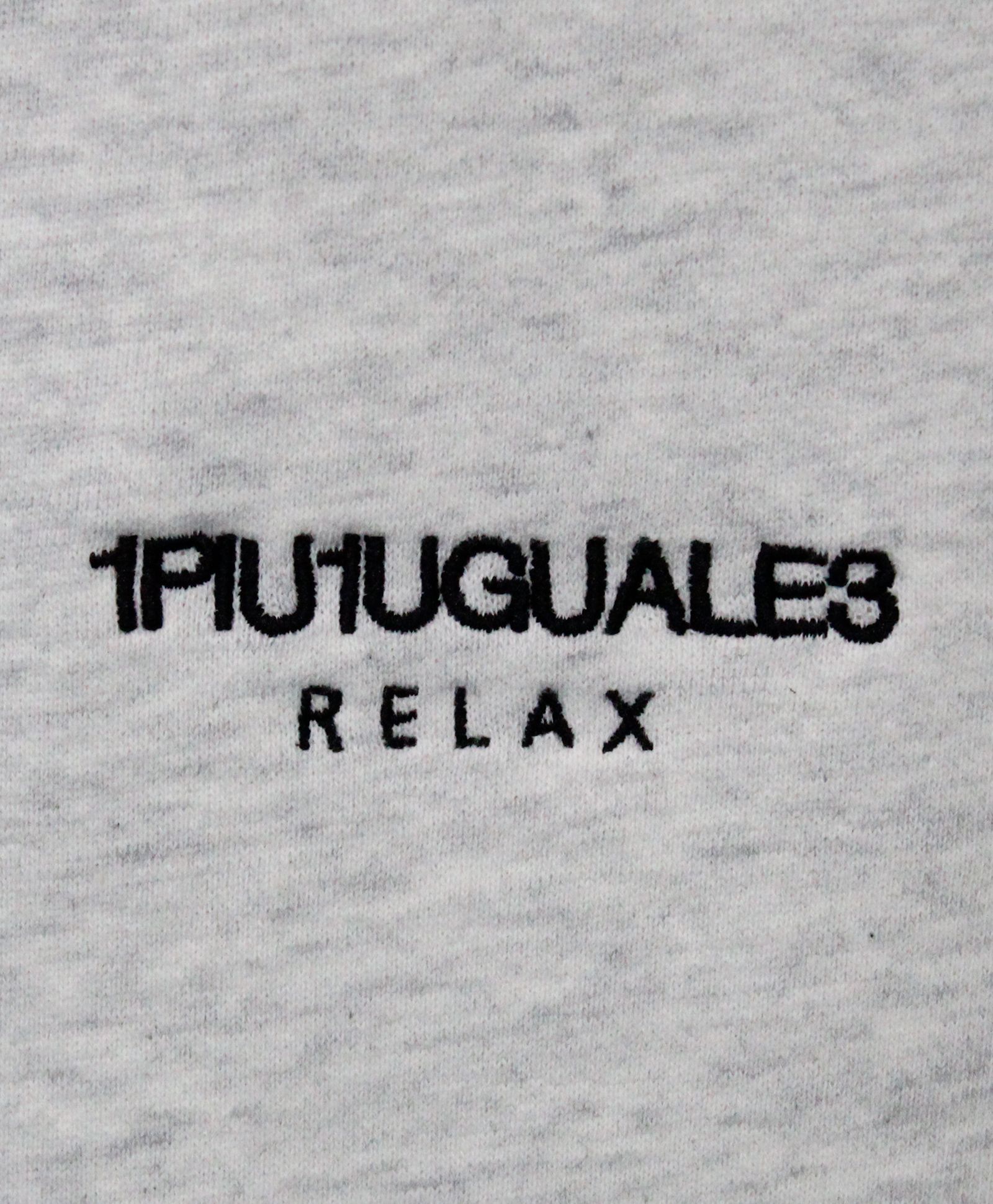 1PIU1UGUALE3 RELAX × PEANUTS / スヌーピー ラインストーンフーディー / パーカー / オートミール 【USO-26055】