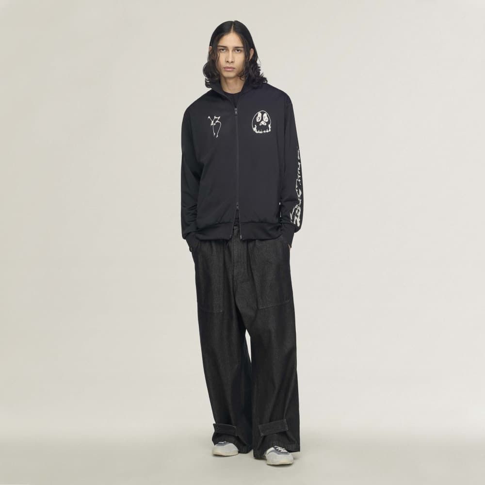 チト グラフィック トラック トップ / Y-3 CHITO GRAPHIC TRACK TOP / BLACK [KQ8595 -APPA26]
