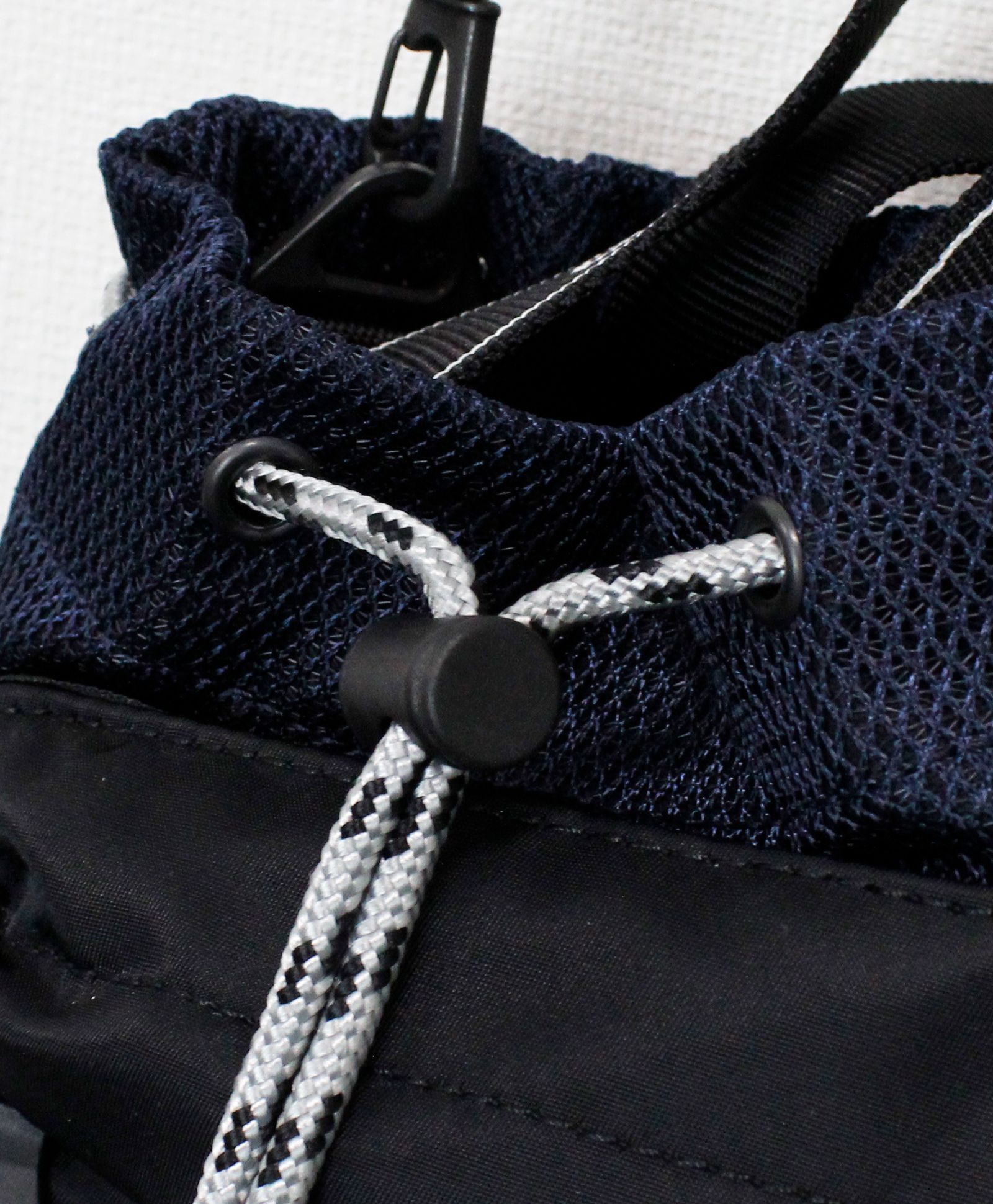 LOGO TAPE 2WAY MESH MINI BAG / メッシュミニバッグ / ネイビー [GP-I03-651-2]