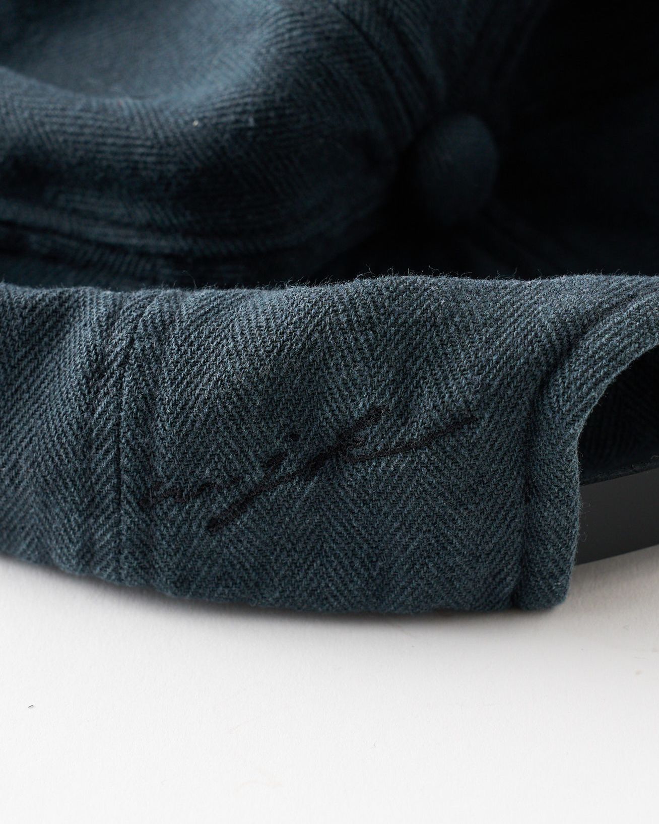 ☆先行予約☆ wjk  / ストライプニットビーニー / コットンリネンヘリンボーンエイジングベースボールキャップ / cotton linen herringbone aging B.B.cap / fade charcoal 【8007 cl29k】