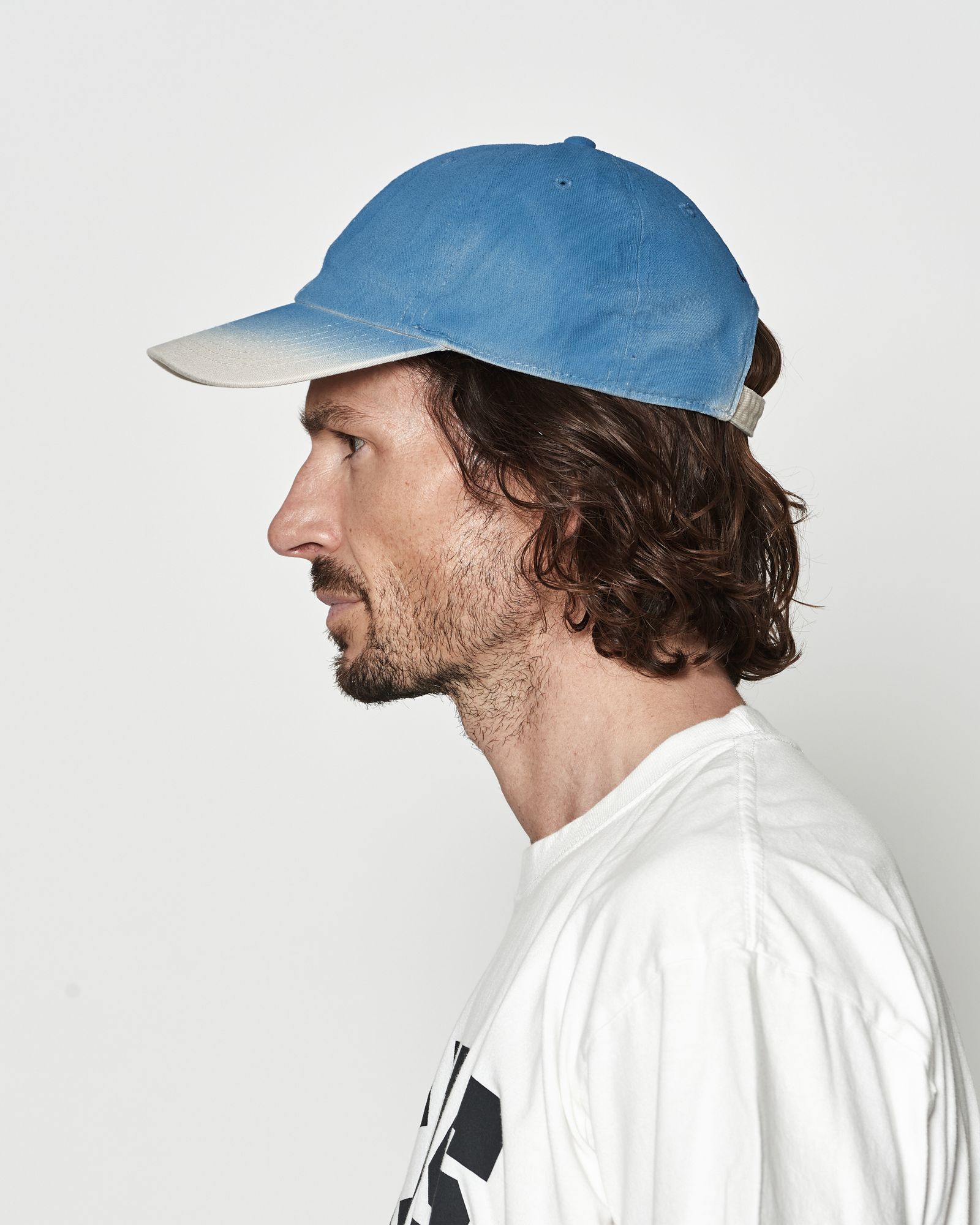 ☆先行予約☆ グラデーションキャップ / Gradation Dye Cap / BEIGE BLUE【CP2601】