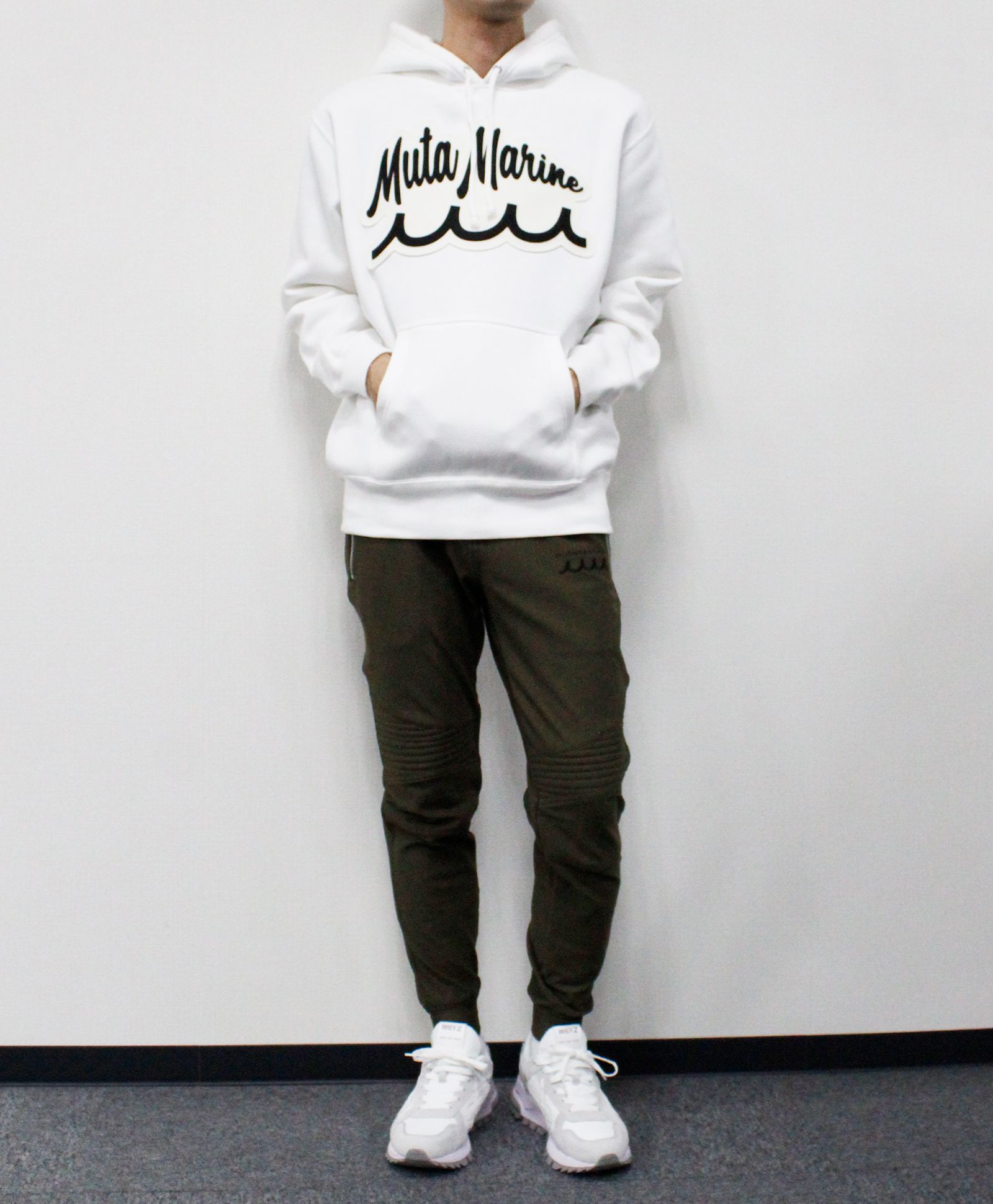 ⭐︎femt LIMITED⭐︎ muta MARINE ×  ACANTHUS / muta HEAT PERFORMA Biker Pants / ヒートパフォーマバイカーパンツ / KHAKI 【MA2533SP】