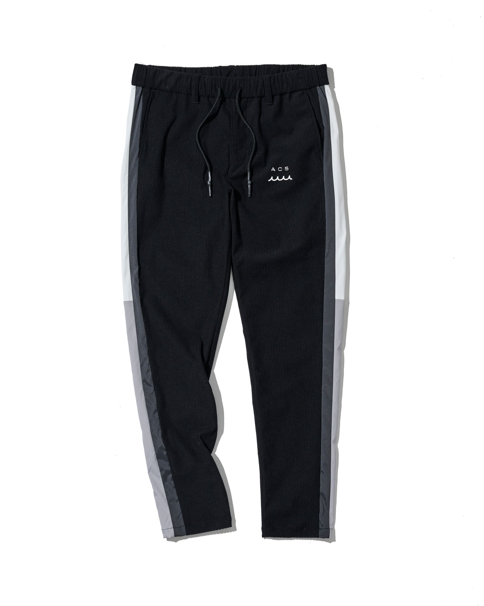 ☆先行予約☆ muta MARINE × ACANTHUS / トラックパンツ / Split Track Pants / BLACK 【MA2659】