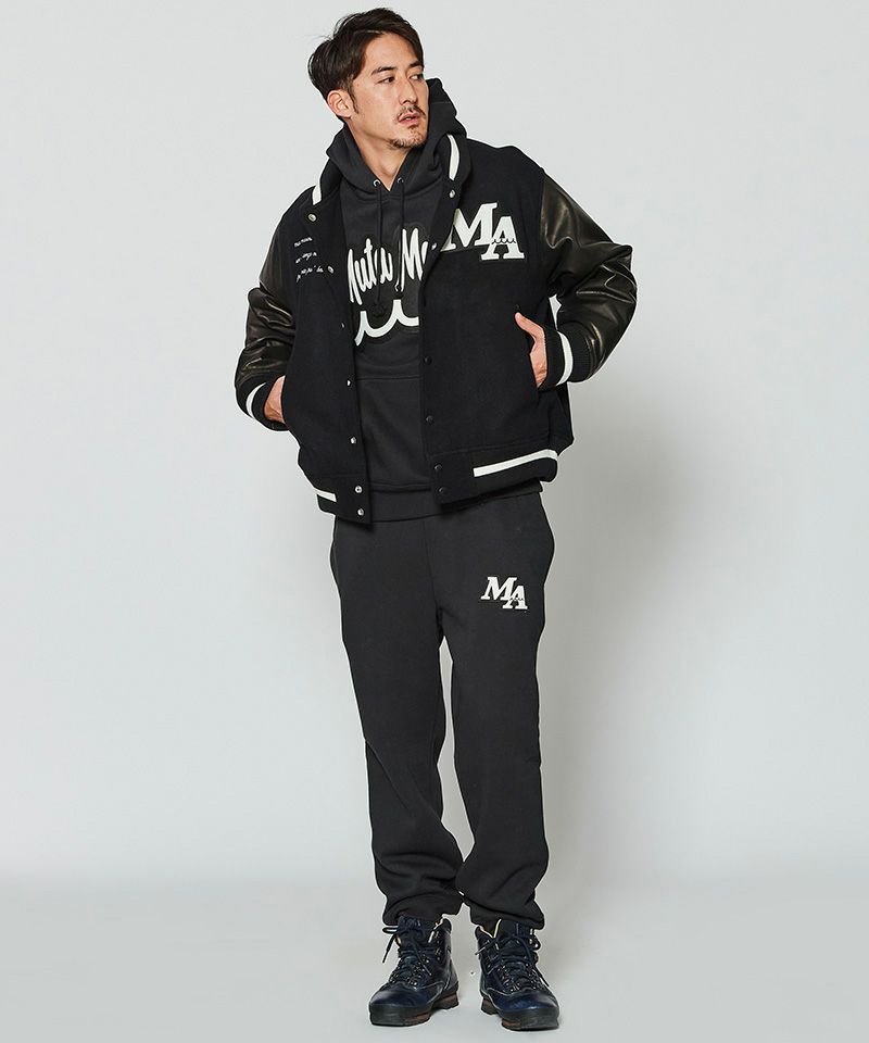 ACANTHUS x muta MARINE / muta Studium Jacket / スタジアムジャケット / BLACK / MA2425