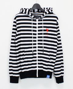 パイルジップパーカー / Pile Zip Hoodie / BORDER