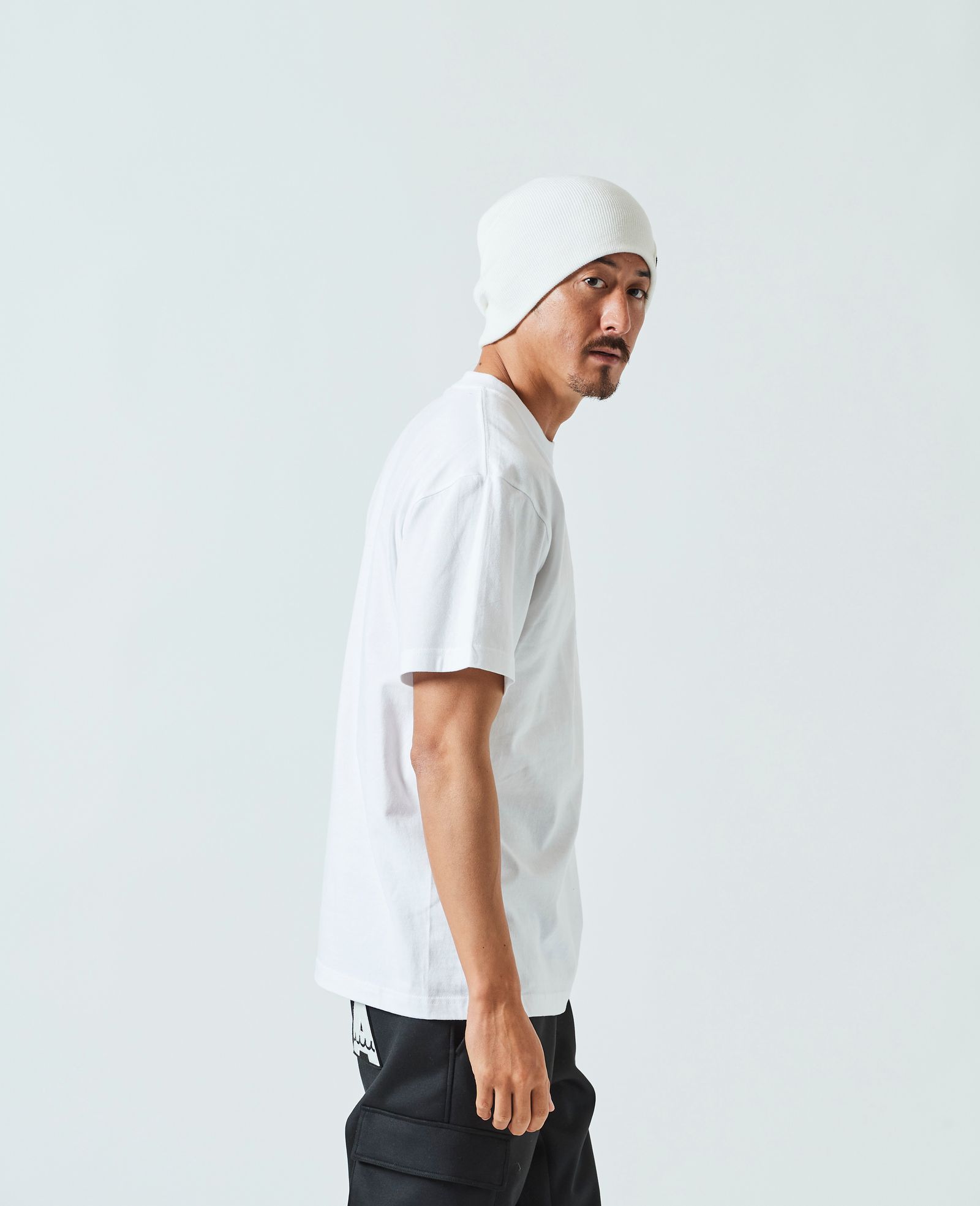 ACANTHUS x muta MARINE / muta Paradise Trimming Pocket Tee / WHITE