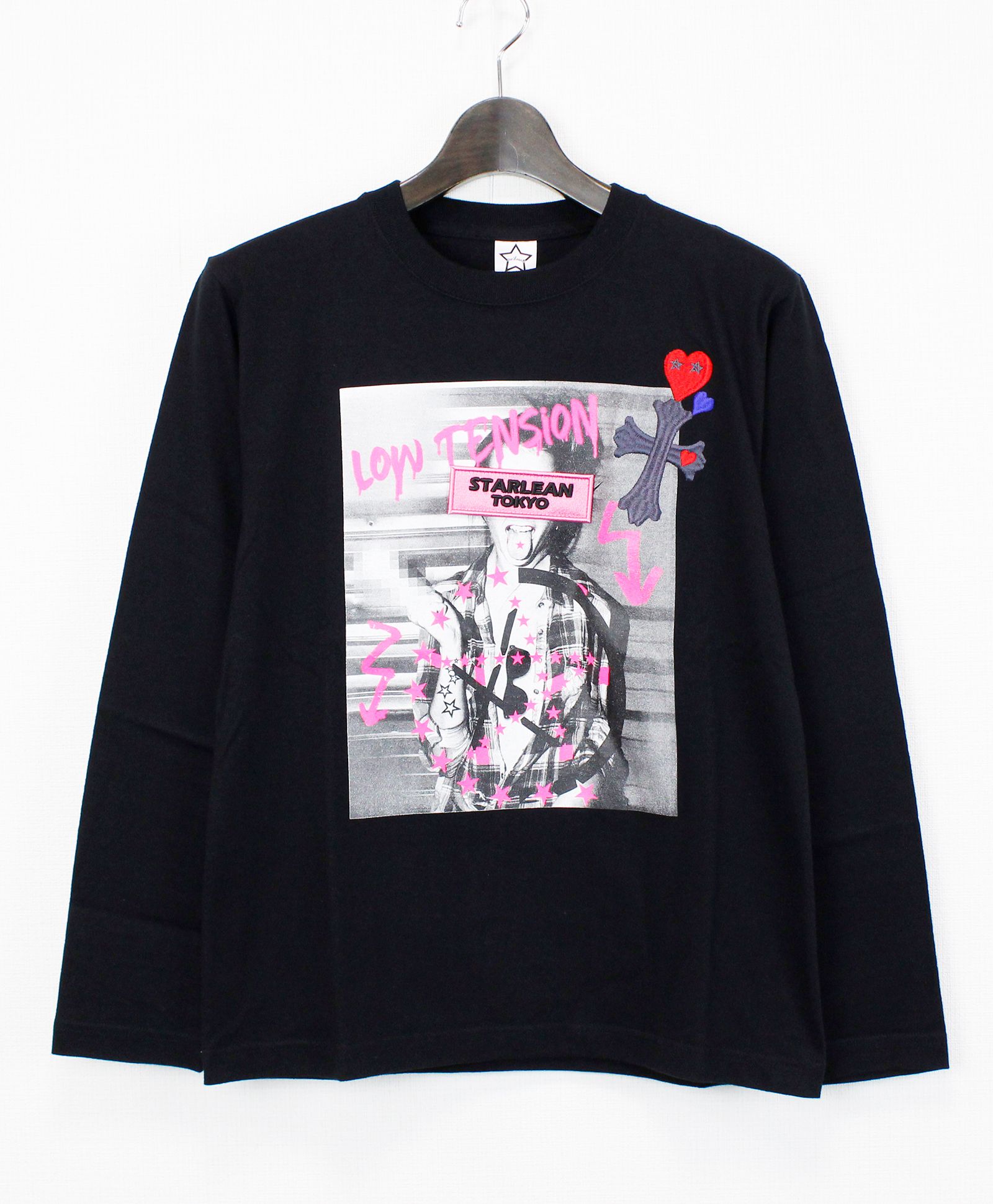 プリントロンT / PHOTO DESIGN LONG T-SHIRT / BLACK [SLLT036]