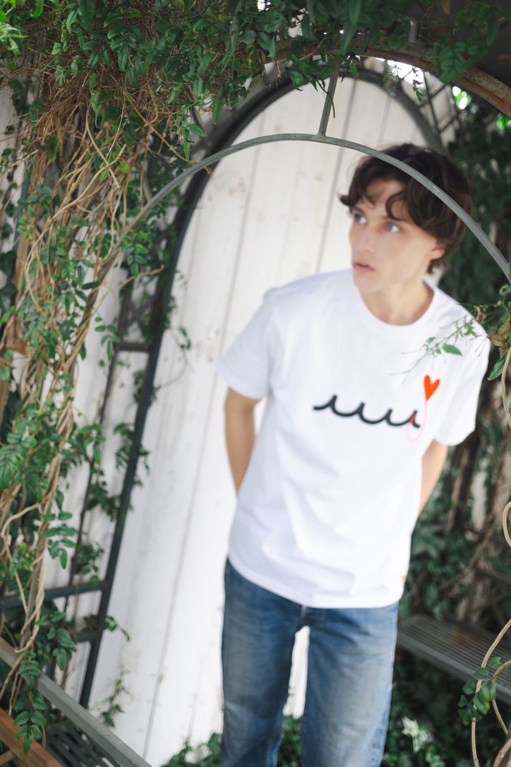 MAISON HONORE PARIS×MUTA MARINE / Tシャツ / Tiphanie &  Vague(ティファニー＆ヴァーグ) / ホワイト