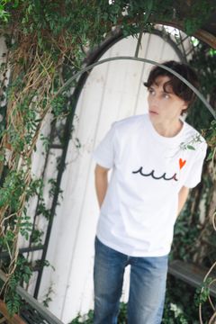 MAISON HONORE PARIS×MUTA MARINE / Tシャツ / Tiphanie &  Vague(ティファニー＆ヴァーグ) / ホワイト