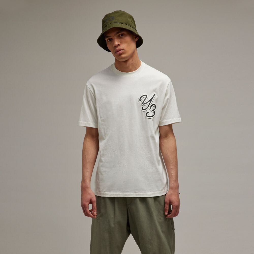 Y-3 - グラフィックTシャツ / Y-3 GRAPHIC SHORT SLEEVE TEE / OFF