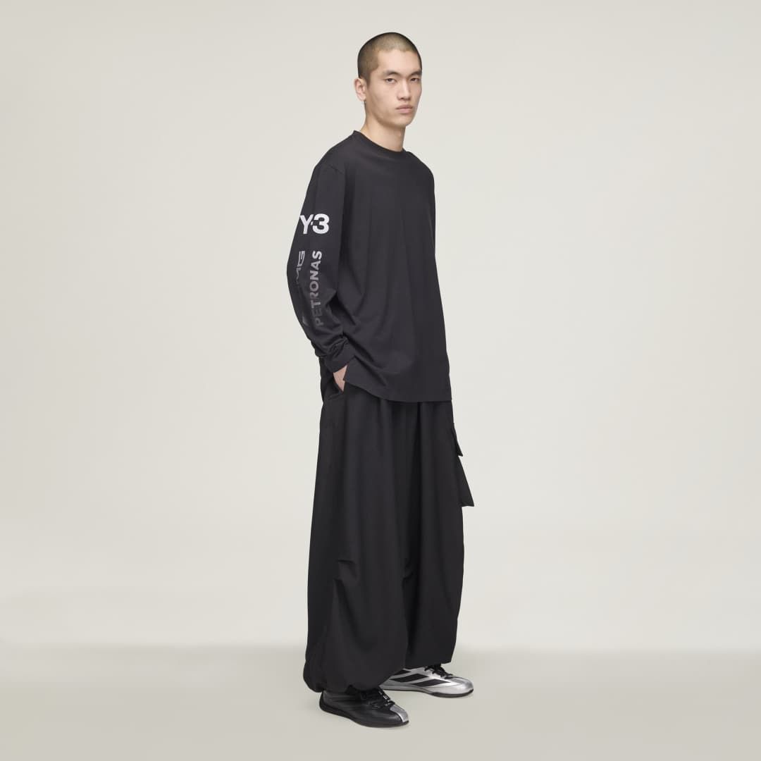 ロング スリーブ ティー / Y-3 MERCEDES - AMG PETRONAS FORMULA 1 TEAM CHAOS LOGO LONG SLEEVE TEE / BLACK [KR2372-APPS26]