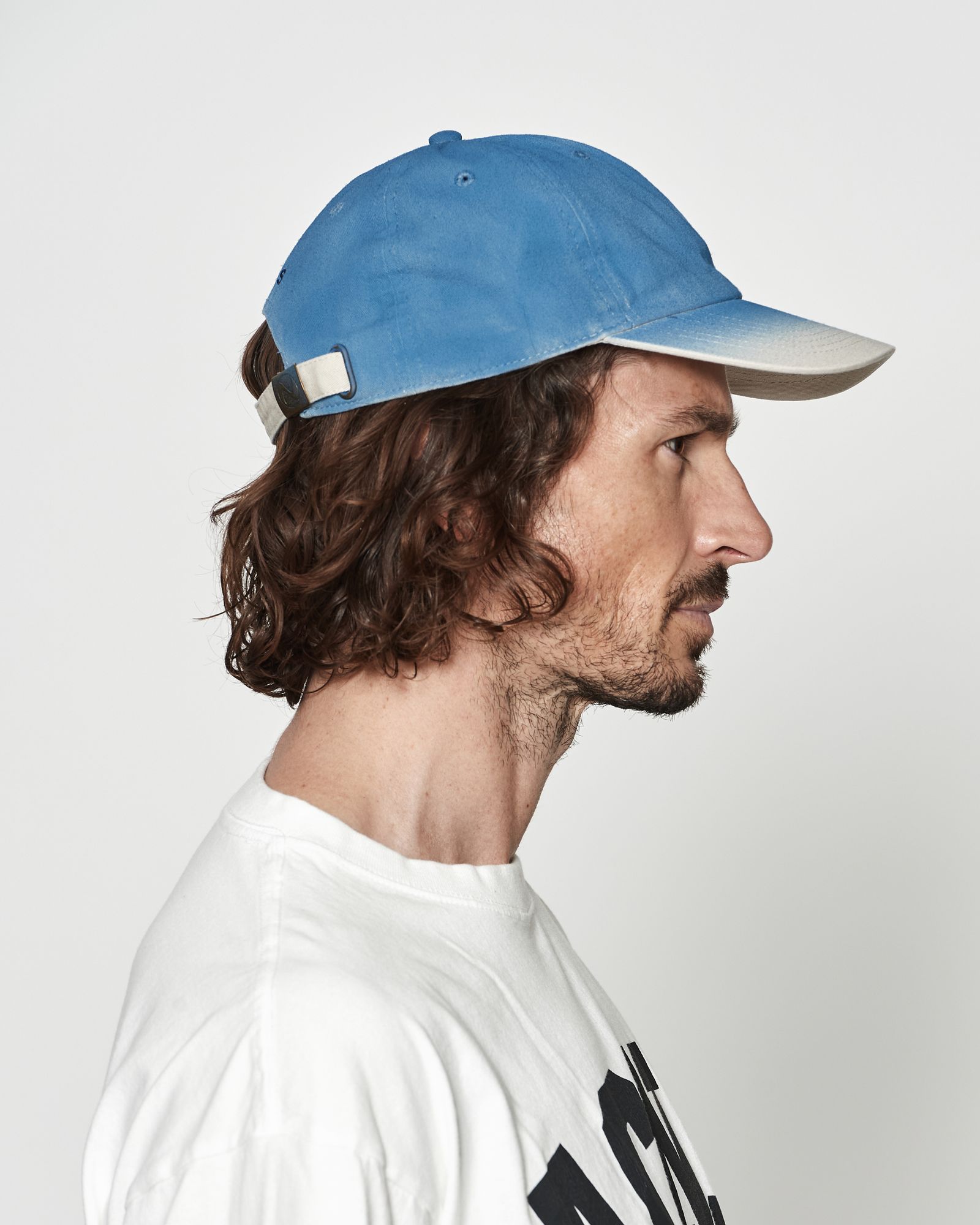 ☆先行予約☆ グラデーションキャップ / Gradation Dye Cap / BEIGE BLUE【CP2601】