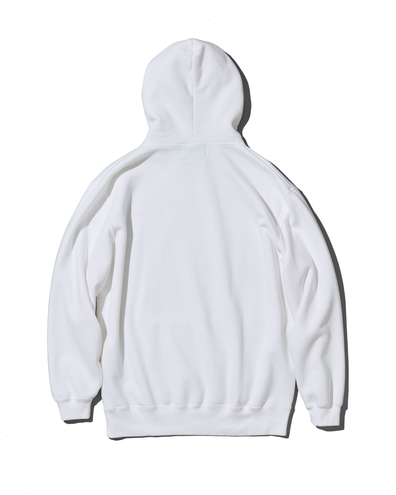☆先行予約☆ muta MARINE × ACANTHUS / カレッジロゴフーディー /パーカー / Shadow College Logo Hooded Sweatshirt / WHITE 【MA2660】