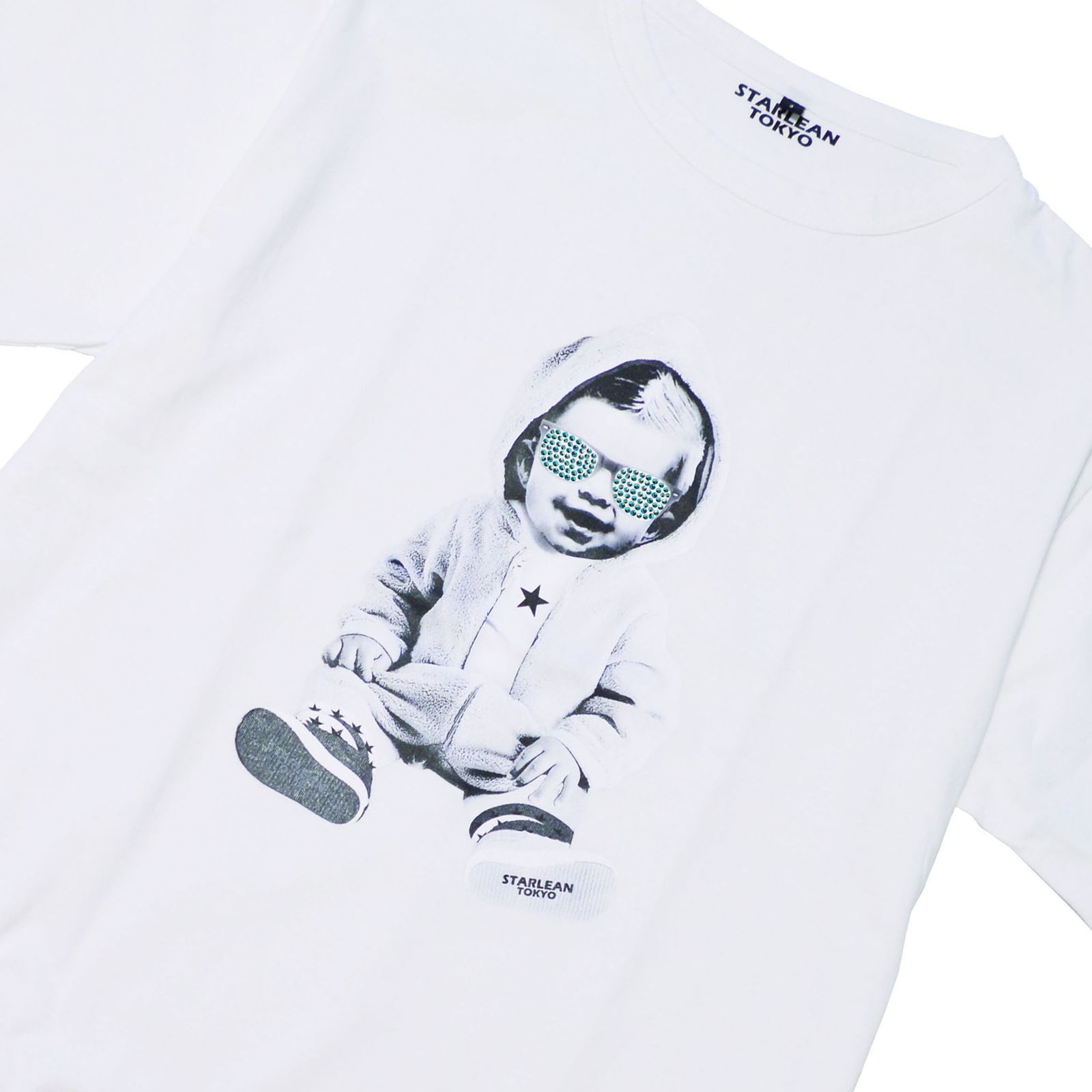 プリントTシャツ SWALLOW HOODIE BABY T-SHIRT / [SLTN112] WHITE