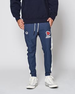 ☆先行予約販売2025年9月下旬～10月下旬頃入荷予定☆ ACANTHUS × muta MARINE / muta sweet muta Sideline Pants / サイドラインパンツ / NAVY WHITE 【MA2548】
