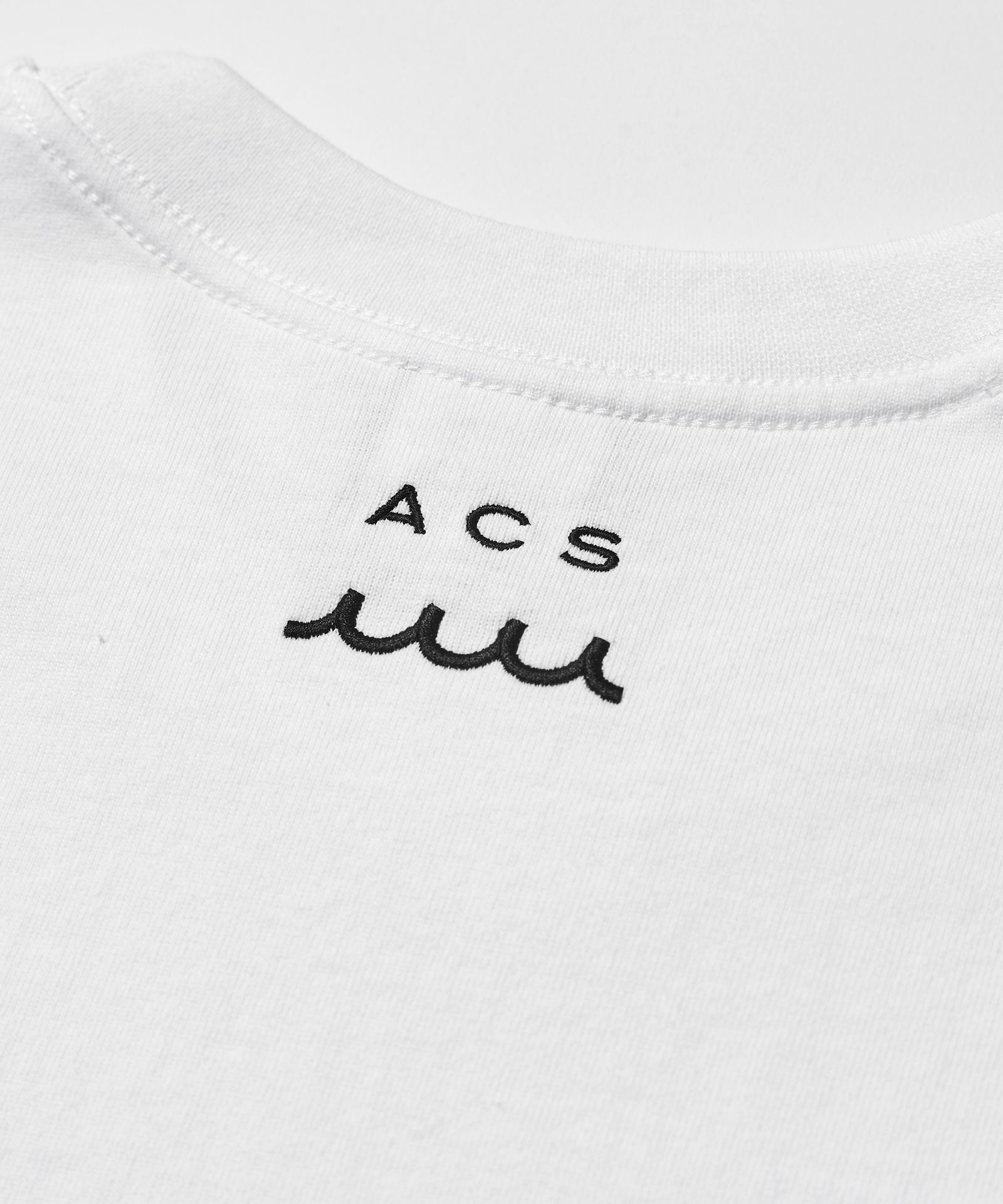 ACANTHUS × muta MARINE / muta muta Old Logo Tee×PRO TAG BODY / ロゴTシャツ / WHITE【MA2524】