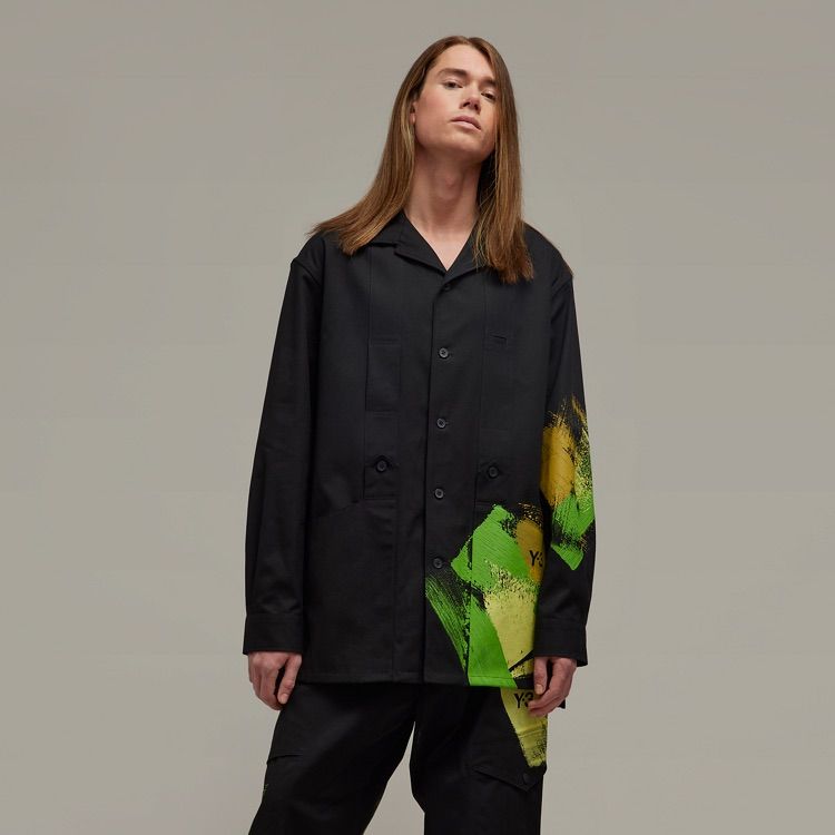 Y-3 - グラフィックス ワーカー シャツ / Y-3 GFX WRKWR SHIRT / BLACK