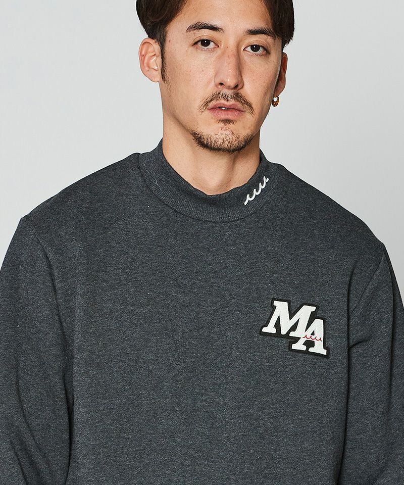 ACANTHUS - ACANTHUS x muta MARINE / muta Mockneck Sweatshirt / スウェット /  CHARCOAL / MA2430 | femt