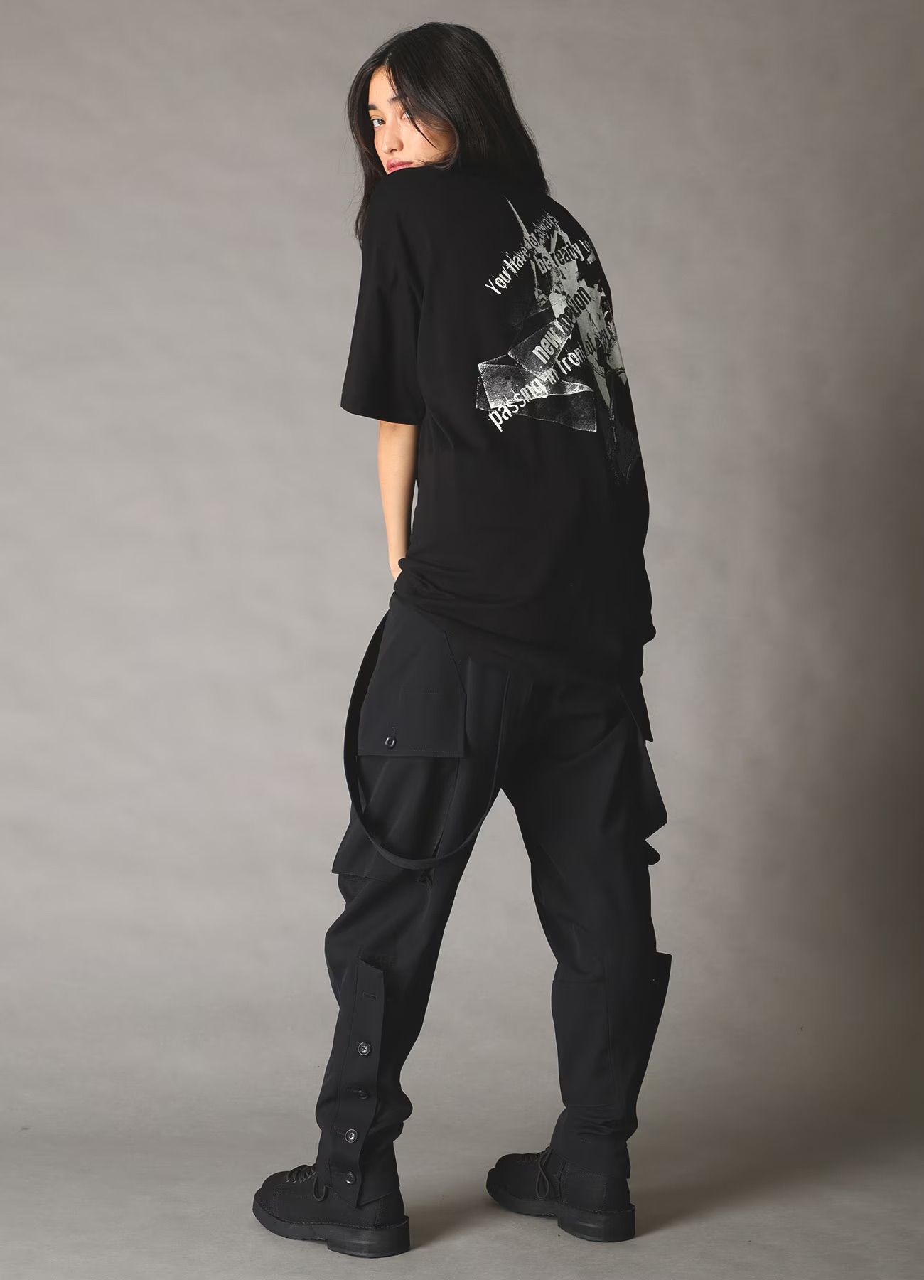 JERSEY BAT T-SHIRT / BLACK [GK-T74-070-2]