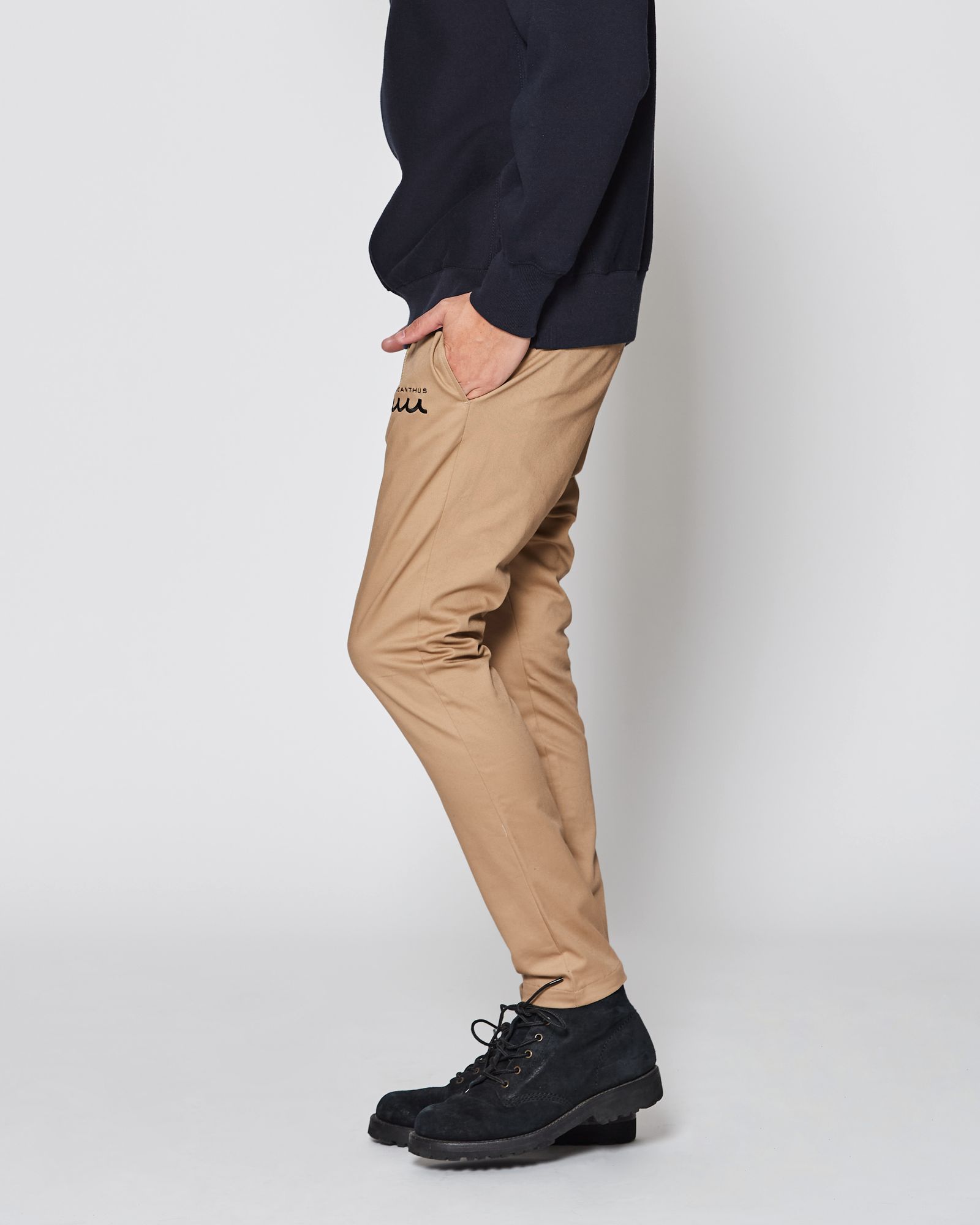 ACANTHUS × muta MARINE / muta Easy Tight Pants / イージータイトパンツ / BEIGE 【MA2534】
