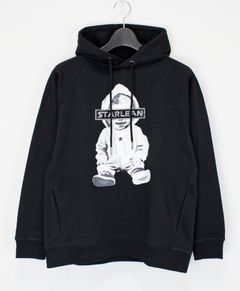 プルオーバーパーカー / SWLLOW BABY HOODIE / BLACK  [SLPP155]