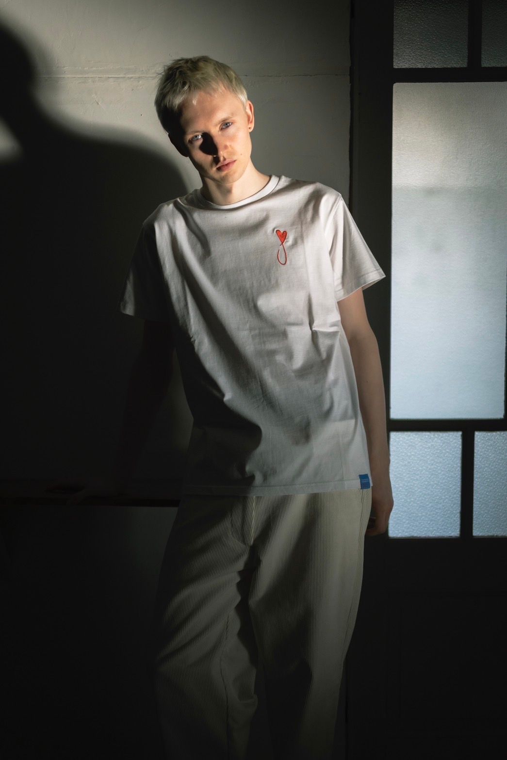 Tシャツ / Tiphanie / WHITE x RED