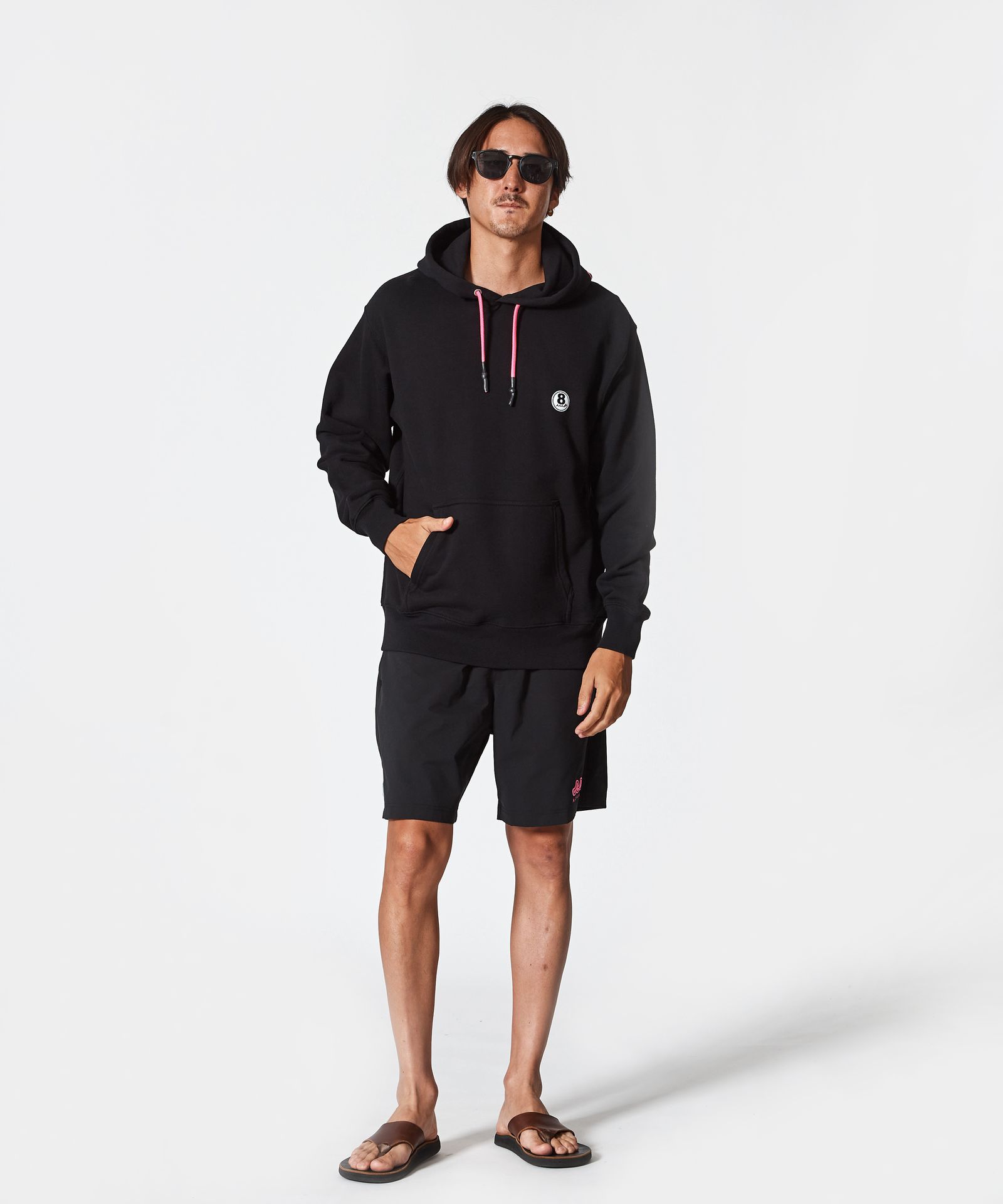 ACANTHUS - ACANTHUS × muta MARINE / muta sweet logo hoodie