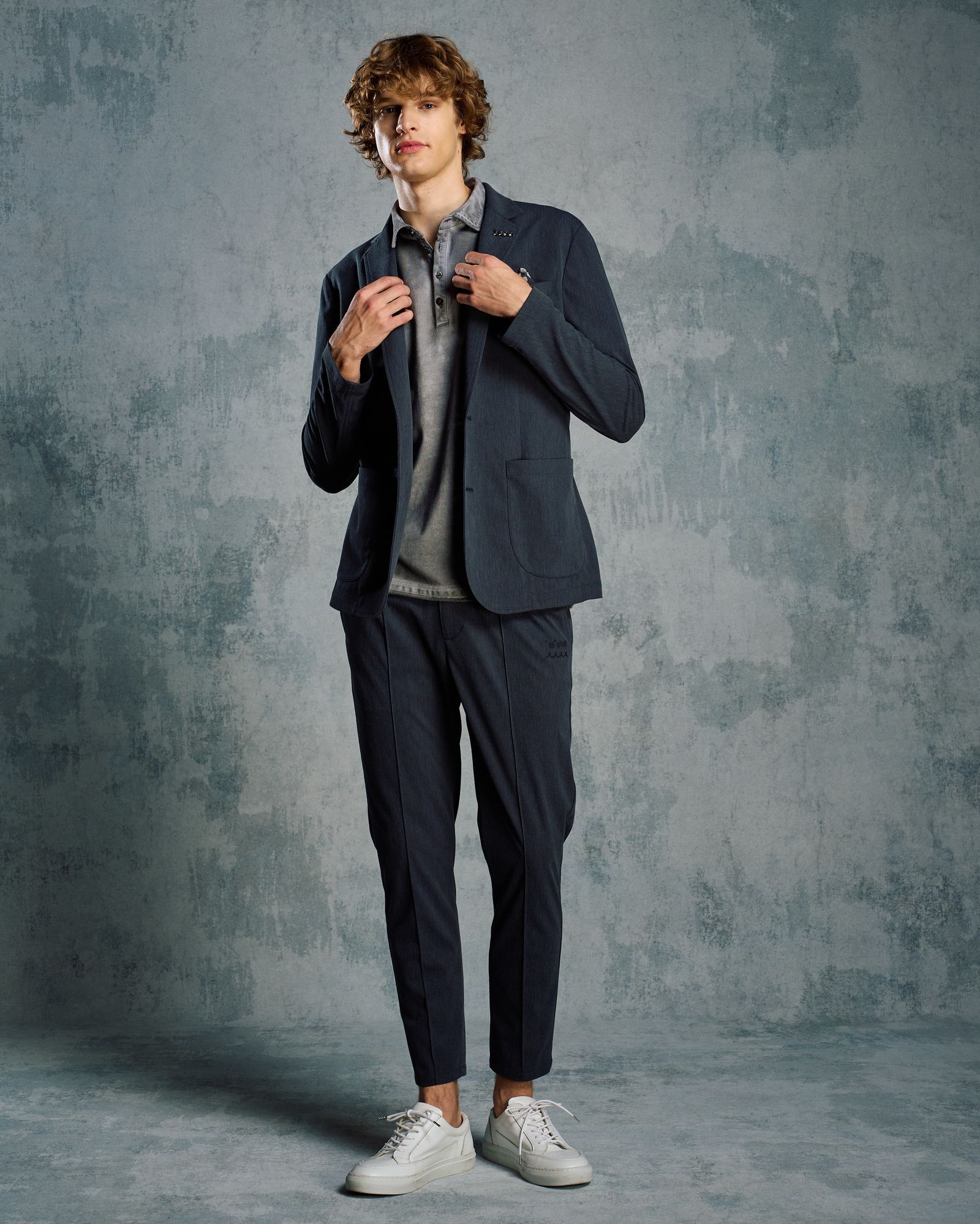 ☆先行予約☆ muta × wjk  / ピンタック イージースラックス / smart pin-tuck slacks  / CHARCOAL [501 mw01i]