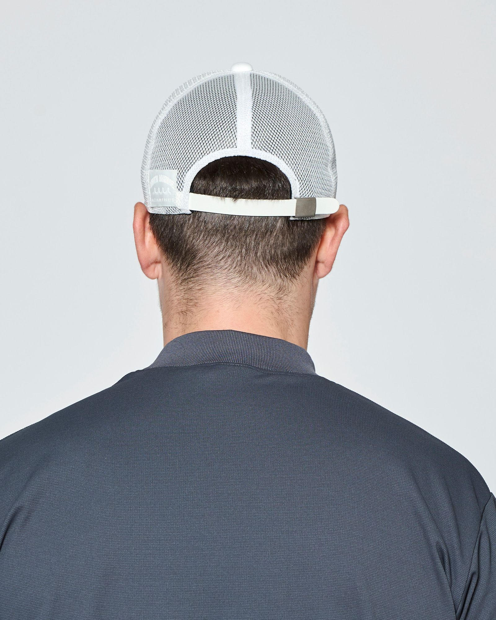 ☆先行予約☆muta MARINE × ACANTHUS  / サーフマンメッシュキャップ /  Surf Man Mesh Cap / WHITE【MA2720】