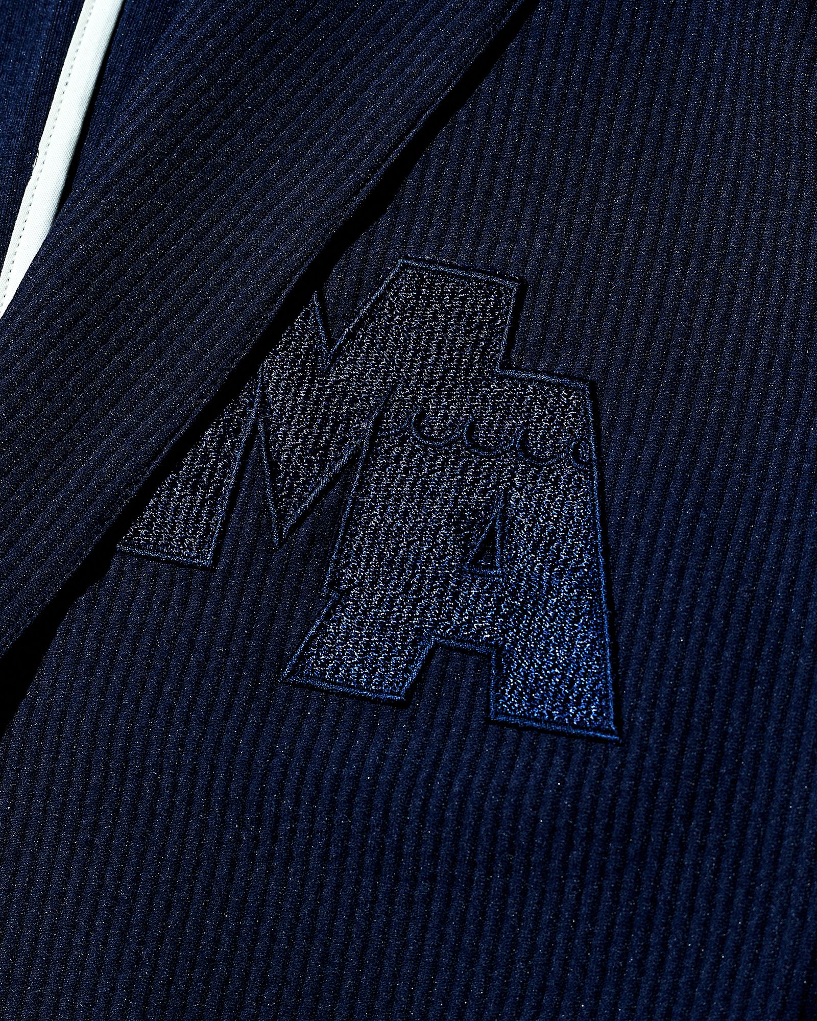 ACANTHUS x muta MARINE / muta  Stretch Seersucker Tailored JKT / シアサッカージャケット / NAVY / MA2401