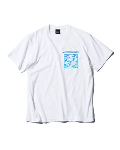 ACANTHUS x muta MARINE / muta Paradise Trimming Pocket Tee / WHITE