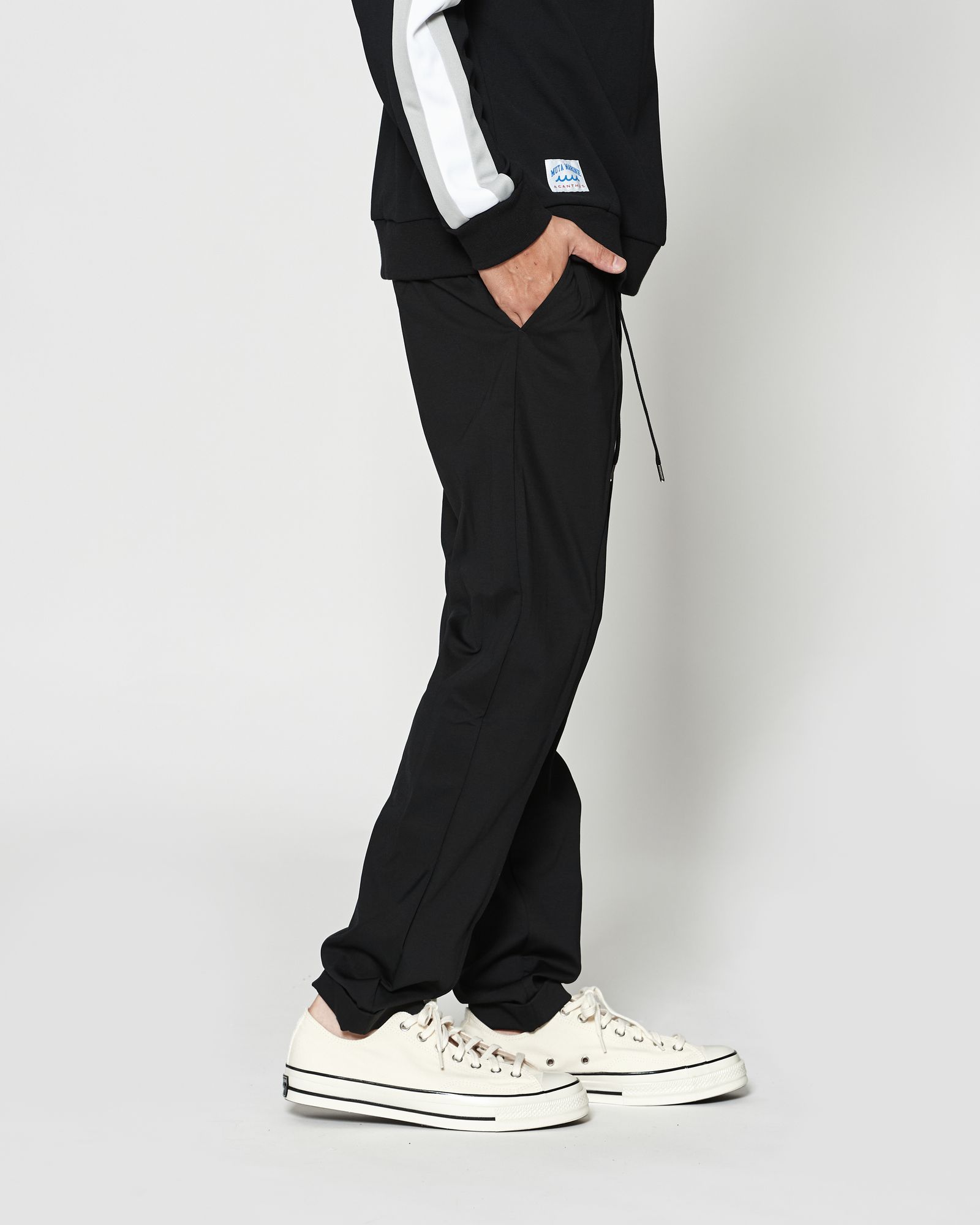 ☆先行予約☆muta MARINE × ACANTHUS / イージータイトスラックス / Easy Tight Slacks / BLACK 【MA2631】