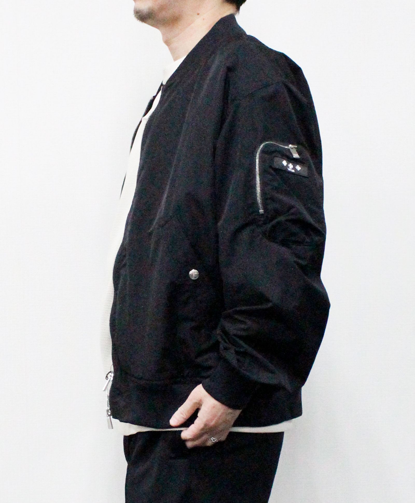 TOMORI トモリ ブルゾン  / ブラック [MCKZ0401033588]