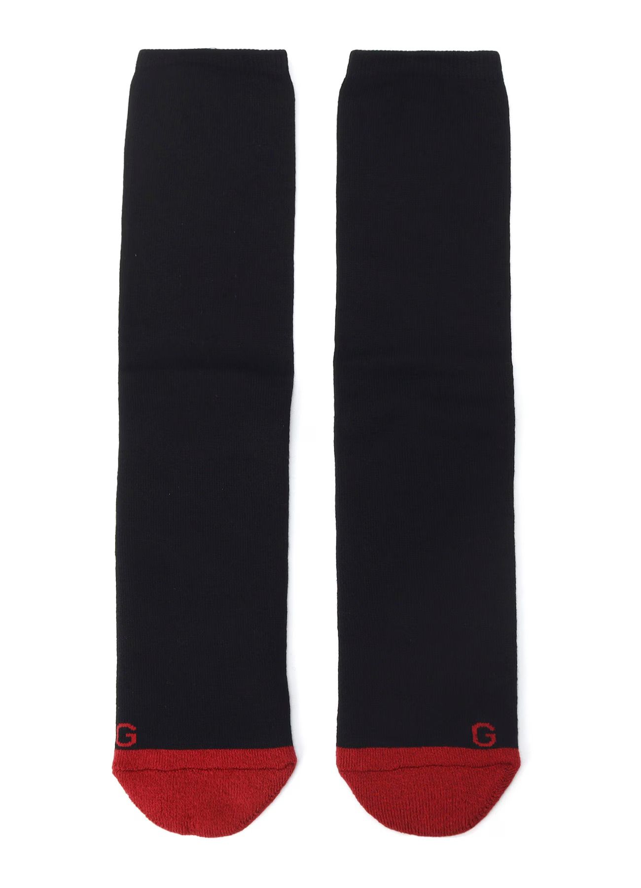 Ground Y - WOOL COTTON TWO TONE TUBE SOCKS / ツートンカラー