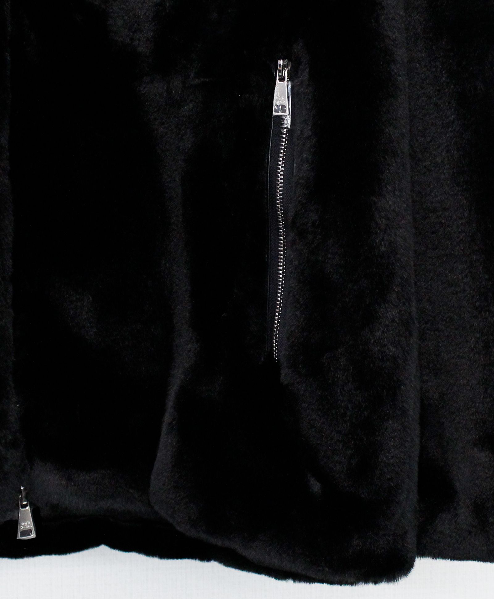 フード付き ボアブルゾン / MASCALI /  マスカリ / BLACK [MJXA0201033588]