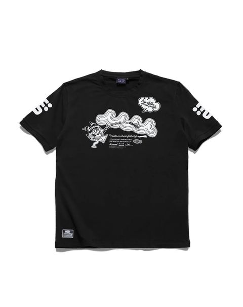 Kuromi × muta MARINE Fishing ストレッチTシャツ / ブラック [MFMP-434778]
