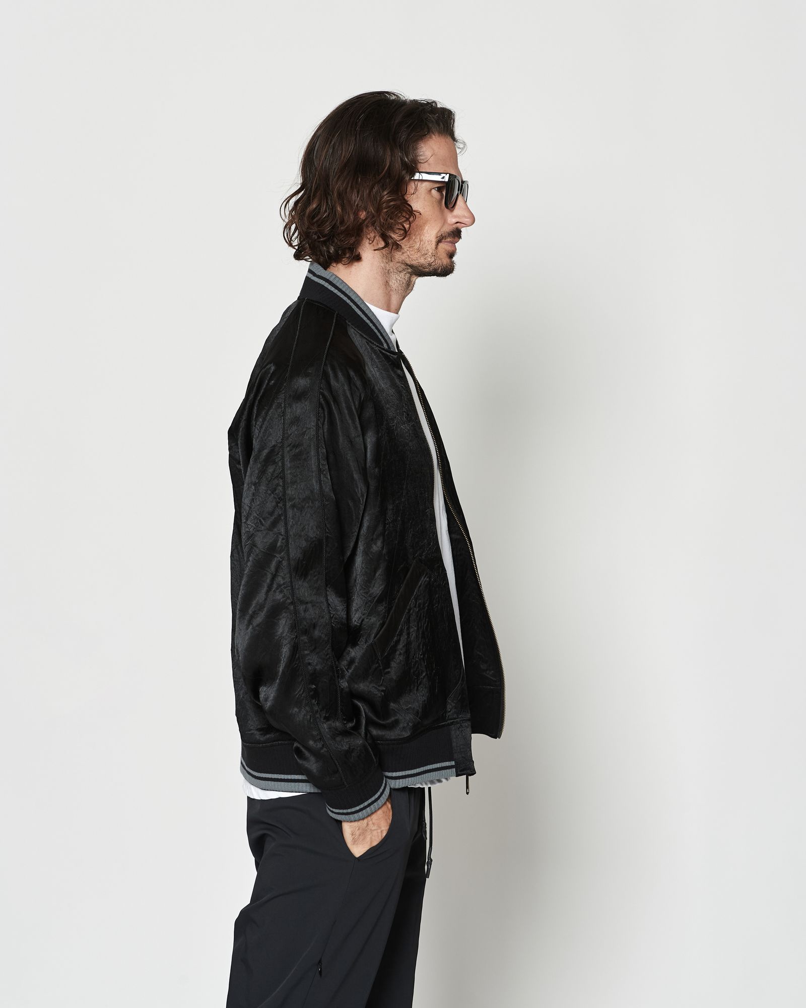 ☆先行予約☆ リバーシブルスーベニアジャケット / Souvenir Jacket / BLACK 【JK2603】