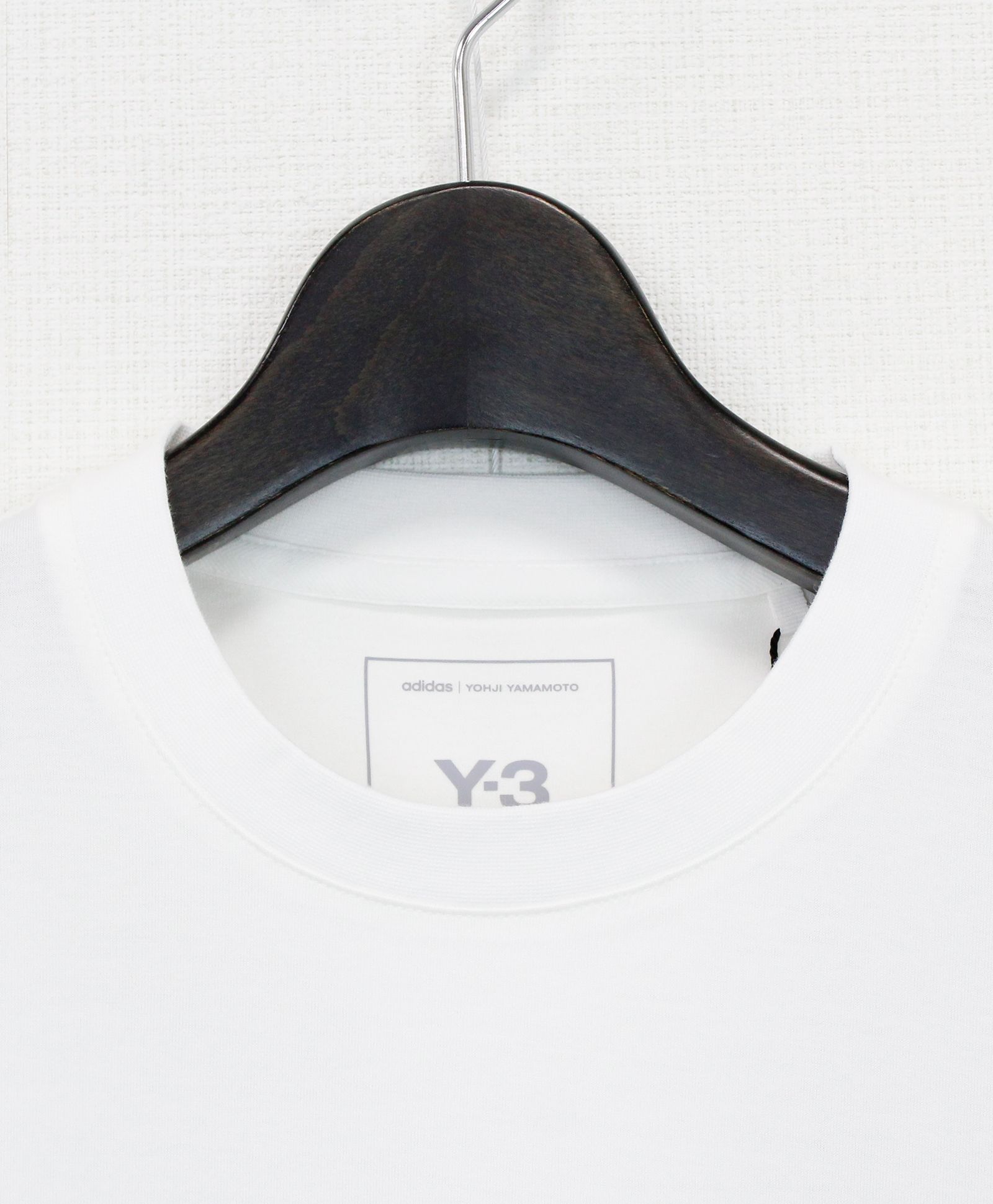 新品タグ付き Y-3 Yohji yamamoto ロゴロングスリーブ長袖T Y-3 - ロゴ ロングスリーブ ティー / LOGO LS TEE / COREWHITE