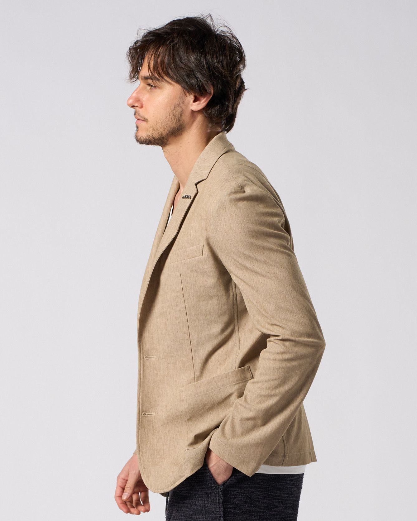 ☆先行予約☆ muta × wjk  / テーラードジャケット / smart jacket / CAMEL [203 mw01]