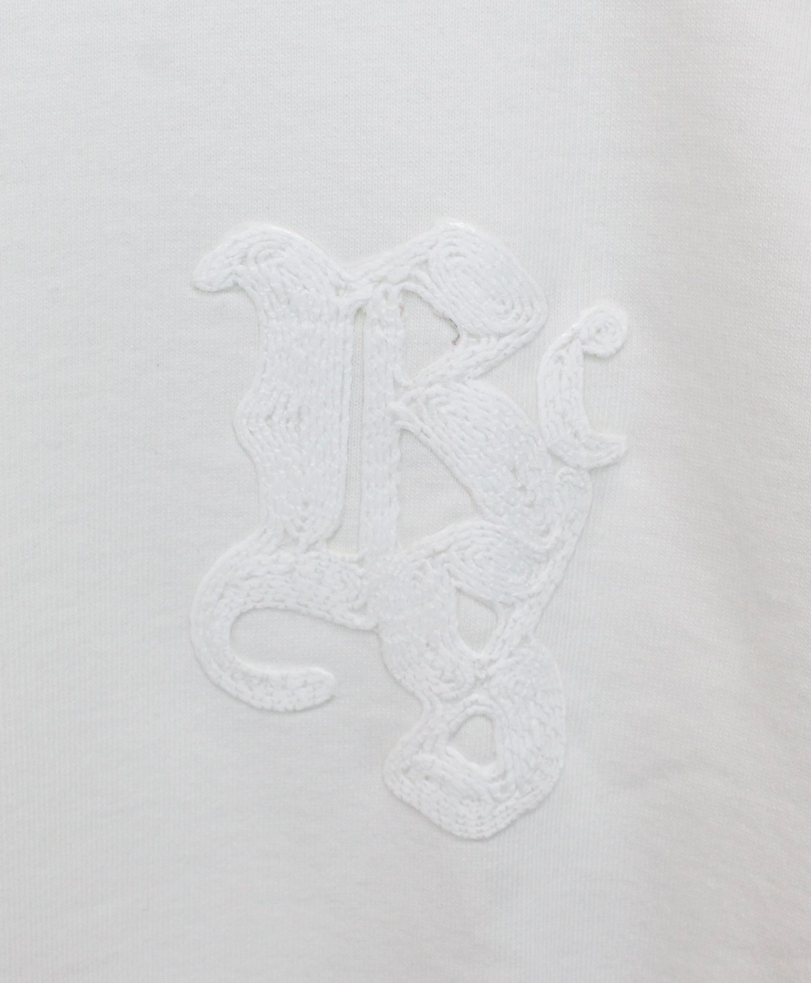 スウェット / CROCHET SWEATSHIRT / WHITE 【SRW 720】