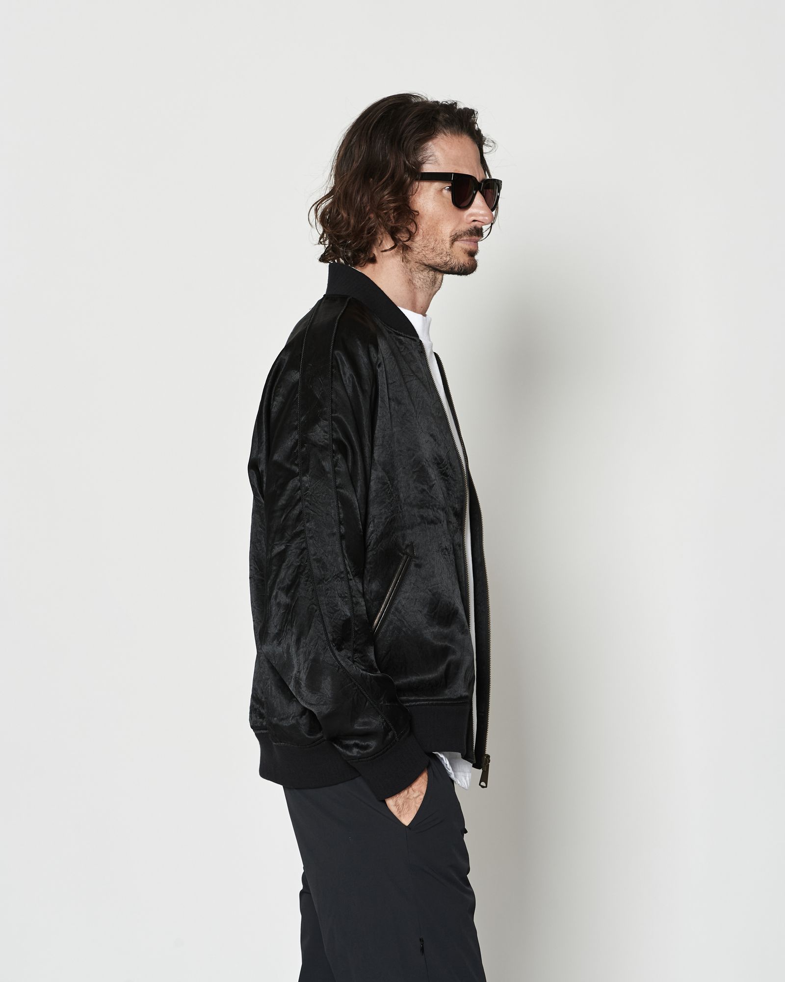 ☆先行予約☆ リバーシブルスーベニアジャケット / Souvenir Jacket / BLACK 【JK2603】