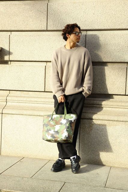 GENTIL BANDIT - トートバッグ MM / KHAKI DIGICAMO [GB1981-MM