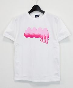 MELT WAVE Tシャツ / ホワイト/ピンク [MMAX-434461]