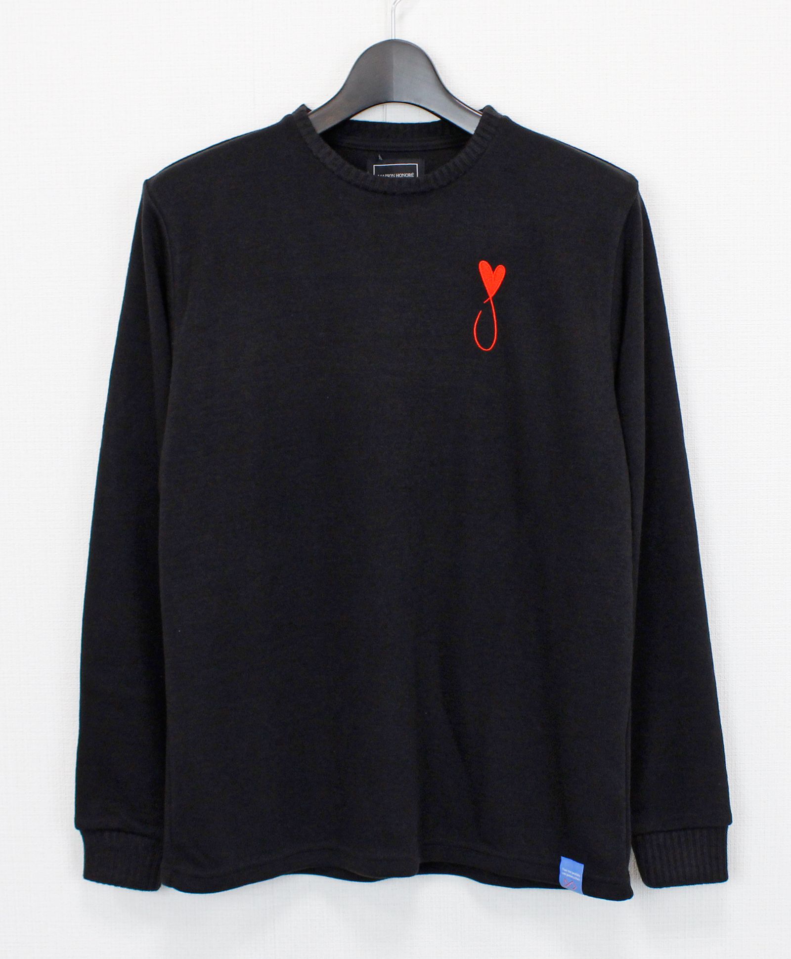 ニットロングティー / Tiphanie Knit Long Tee / Black