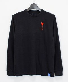 ニットロングティー / Tiphanie Knit Long Tee / Black