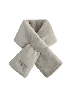 MENISA / メニサ / ボアマフラー / L.GRAY [LJXA0390153588]