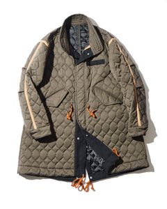 Quilting Mods Coat / OLIVE 【CO2301】