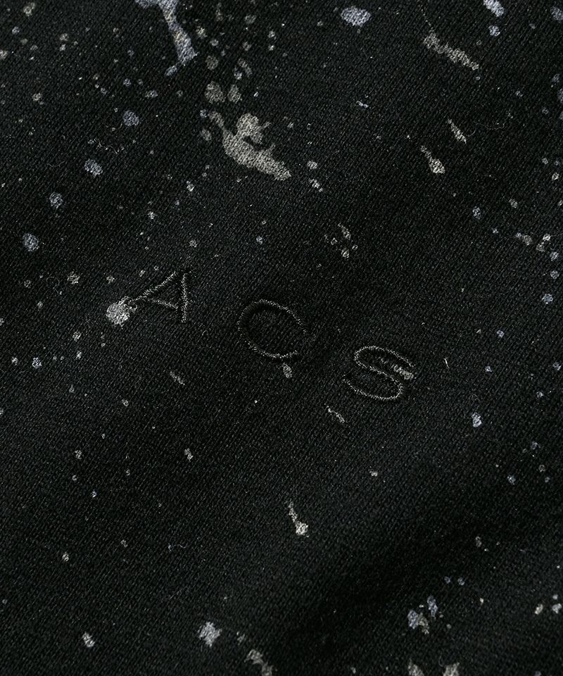 ACANTHUS(アカンサス) スプラッシュTシャツ / Splash Tee / BLACK