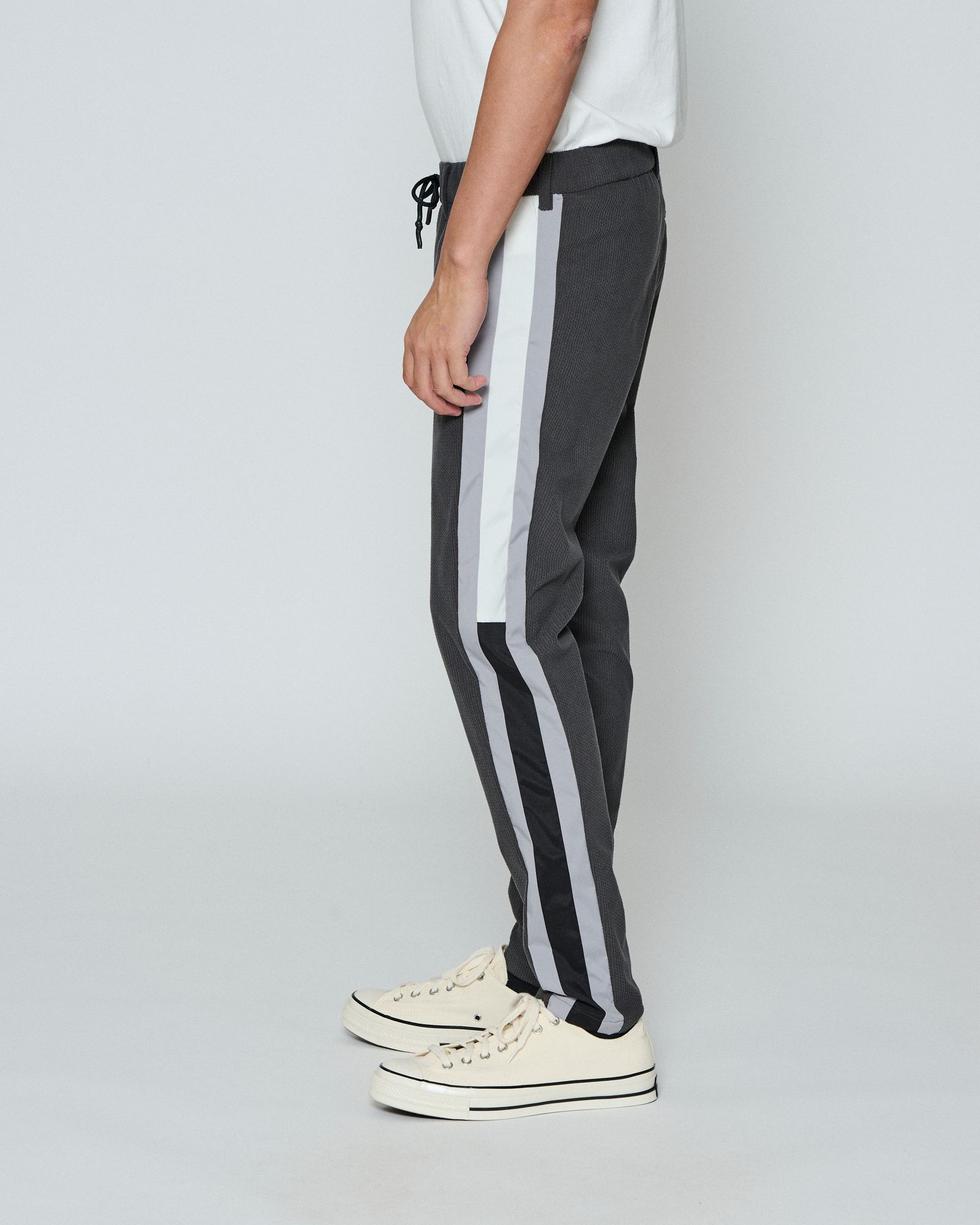 ☆先行予約☆ muta MARINE × ACANTHUS / トラックパンツ / Split Track Pants / CHARCOAL 【MA2659】