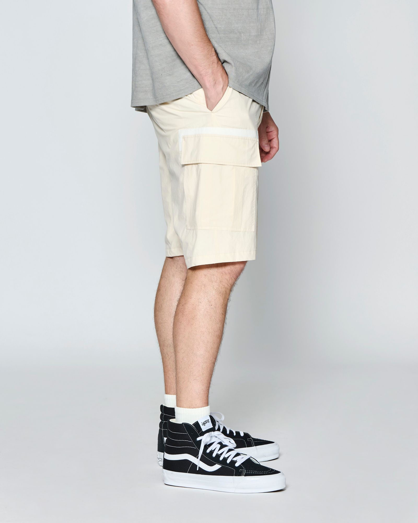 ☆先行予約☆ タイプライター カーゴ ショーツ  /  Typewriter Cloth Cargo Shorts / NATURAL 【PT2652】